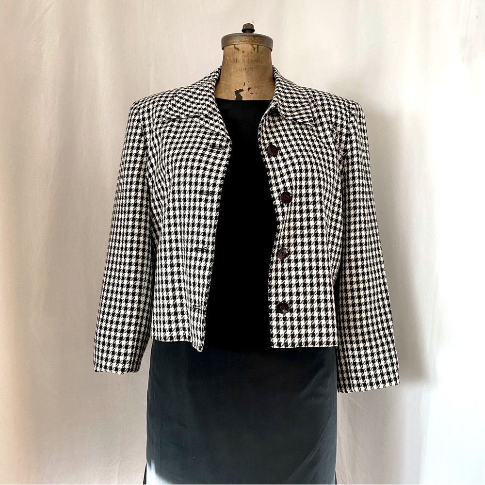 Vintage | Pendleton Houndstooth Shacket, 14